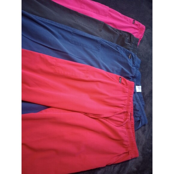 Vtg 90s Y2K Baby Phat Scrub Pants Lot Of 4 Pull On Mid Rise Women's Sz M Work - Picture 3 of 16